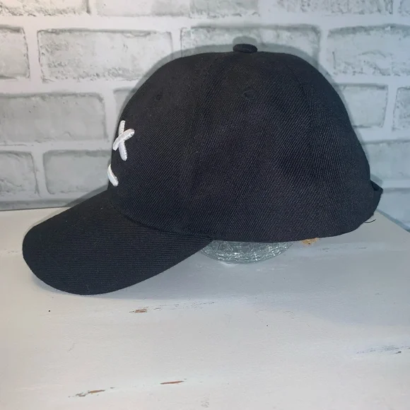 Black cap baseball cap Unknown brand like new - Picture 4 of 7